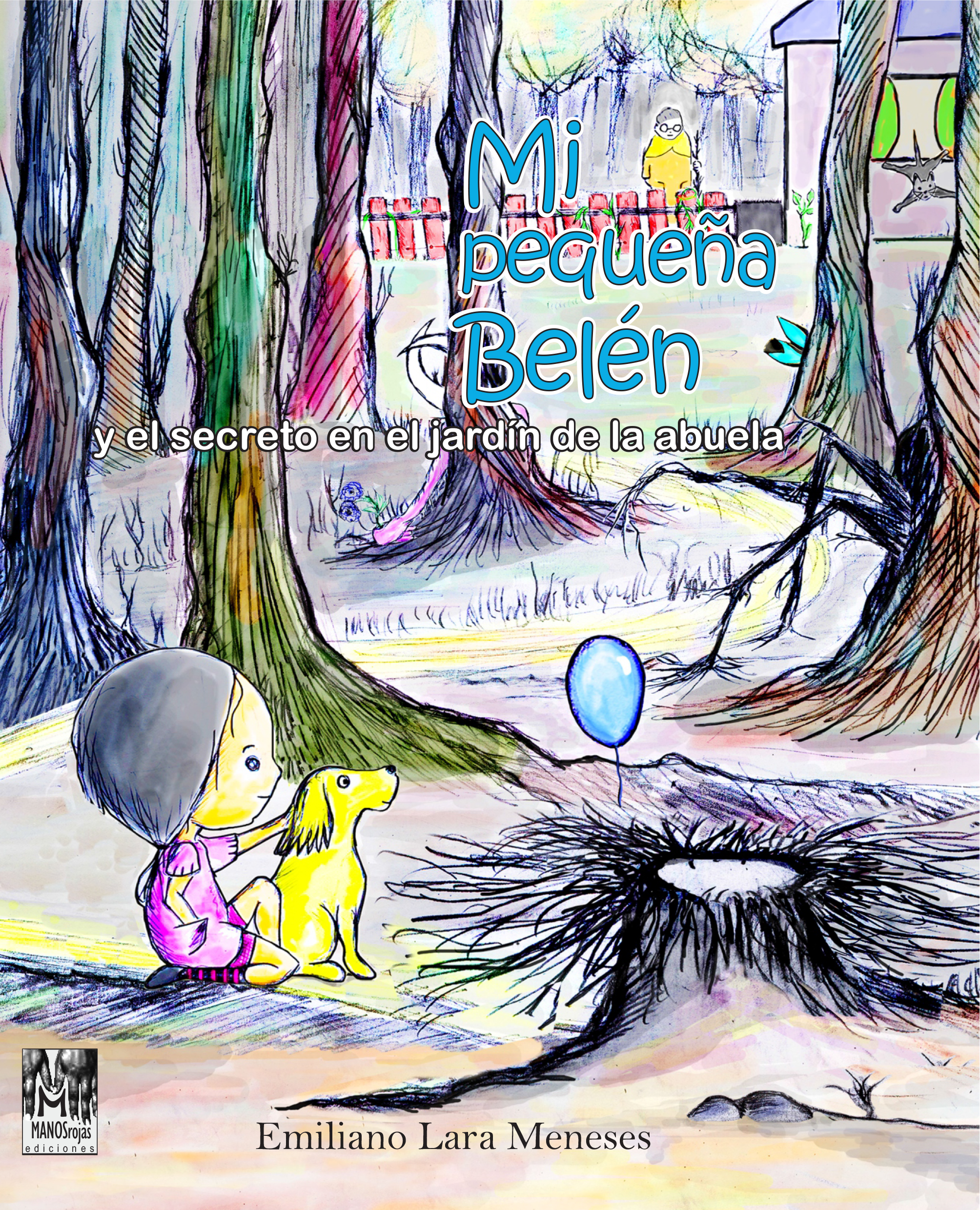 Tapa libro Mi pequeña Belen y el secreto en el jardin de la abuela.